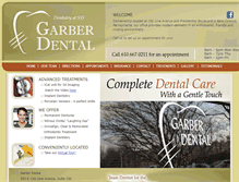 Tablet Screenshot of jeffgarberdental.com